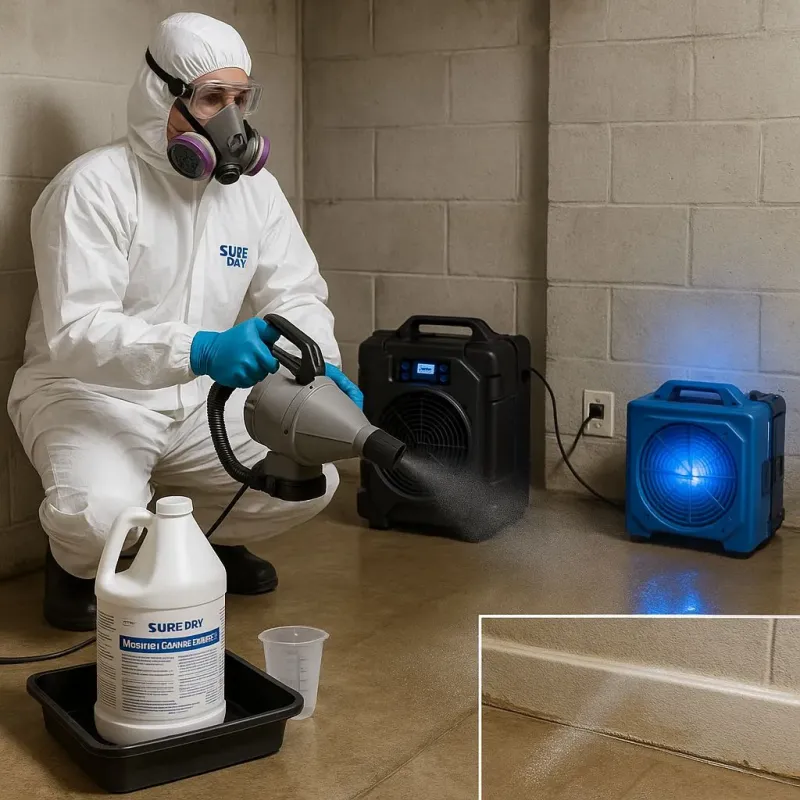 Sanitization and Odor Removal process in Tega Cay, SC
