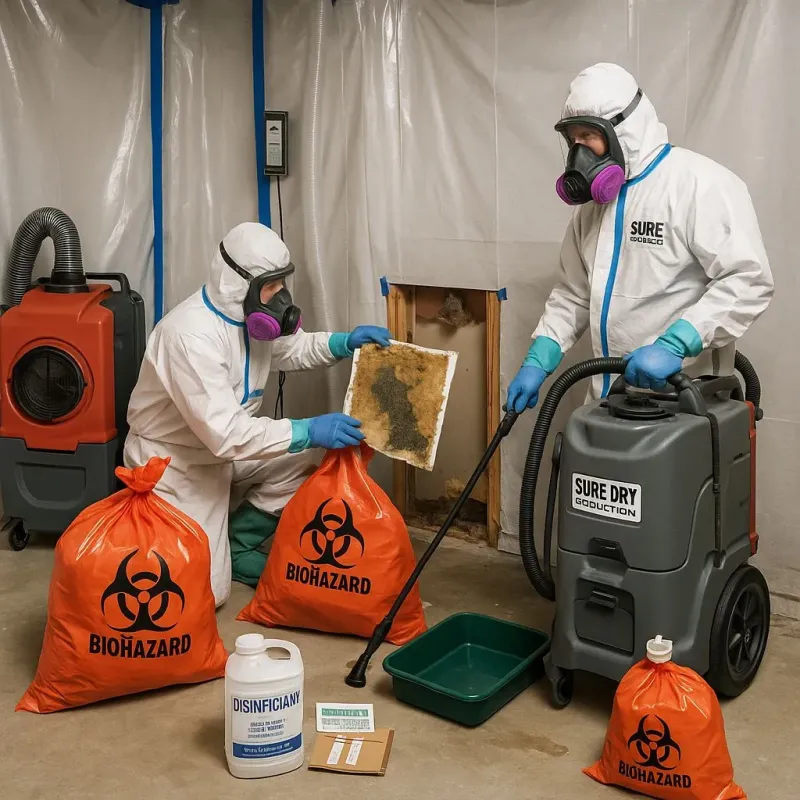 Contaminated Water Handling Protocols process in Tega Cay, SC